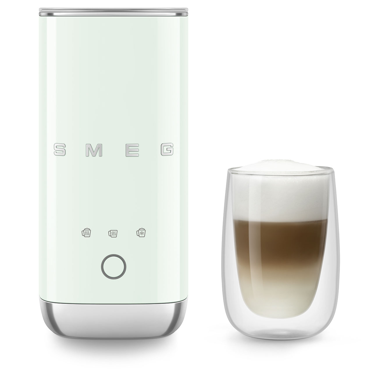 کف شیر ساز اسمگ ایتالیا Smeg MFF02PGEU سبز